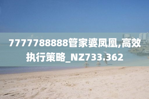 7777788888管家婆凤凰,高效执行策略_NZ733.362