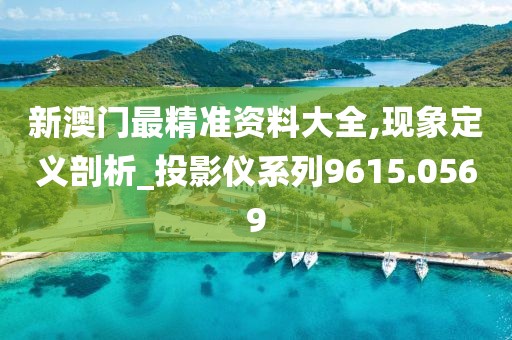 新澳门最精准资料大全,现象定义剖析_投影仪系列9615.0569