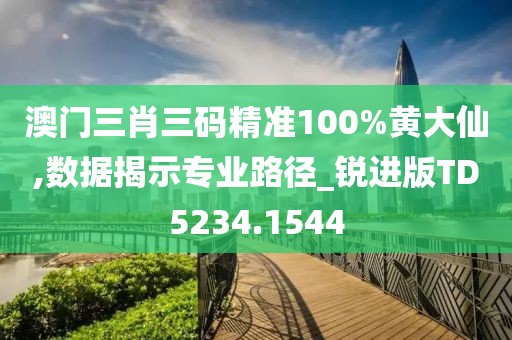 澳门三肖三码精准100%黄大仙,数据揭示专业路径_锐进版TD5234.1544