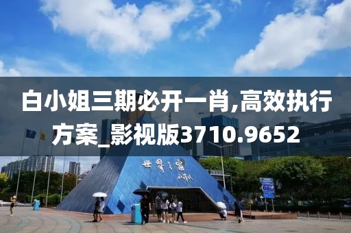 白小姐三期必开一肖,高效执行方案_影视版3710.9652