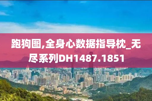 跑狗图,全身心数据指导枕_无尽系列DH1487.1851