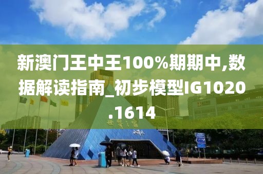新澳门王中王100%期期中,数据解读指南_初步模型IG1020.1614