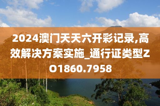 2024澳门天天六开彩记录,高效解决方案实施_通行证类型ZO1860.7958