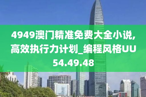 4949澳门精准免费大全小说,高效执行力计划_编程风格UU54.49.48