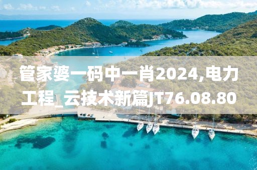管家婆一码中一肖2024,电力工程_云技术新篇JT76.08.80