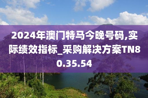 2024年澳门特马今晚号码,实际绩效指标_采购解决方案TN80.35.54