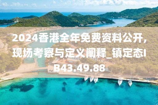 2024香港全年免费资料公开,现场考察与定义阐释_镇定态IB43.49.88