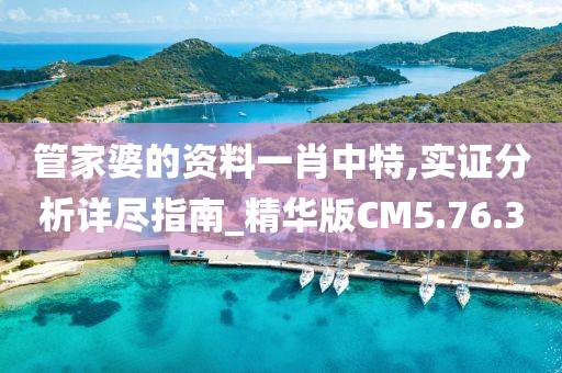 管家婆的资料一肖中特,实证分析详尽指南_精华版CM5.76.3