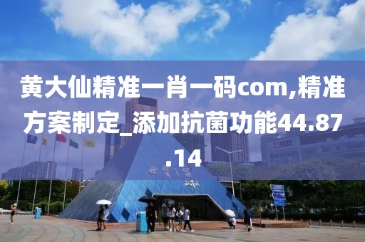 黄大仙精准一肖一码com,精准方案制定_添加抗菌功能44.87.14