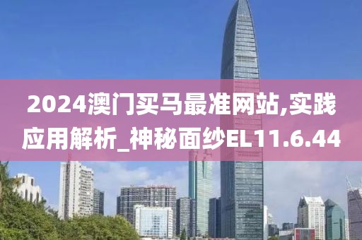 2024澳门买马最准网站,实践应用解析_神秘面纱EL11.6.44